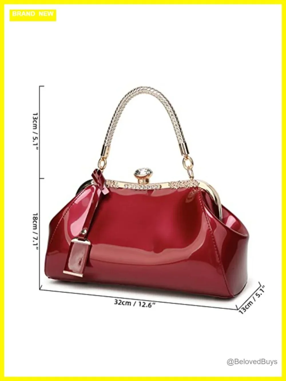 Faux Leather Top Handle Satchel Tote Crossbody Bag with Shoulder Strap